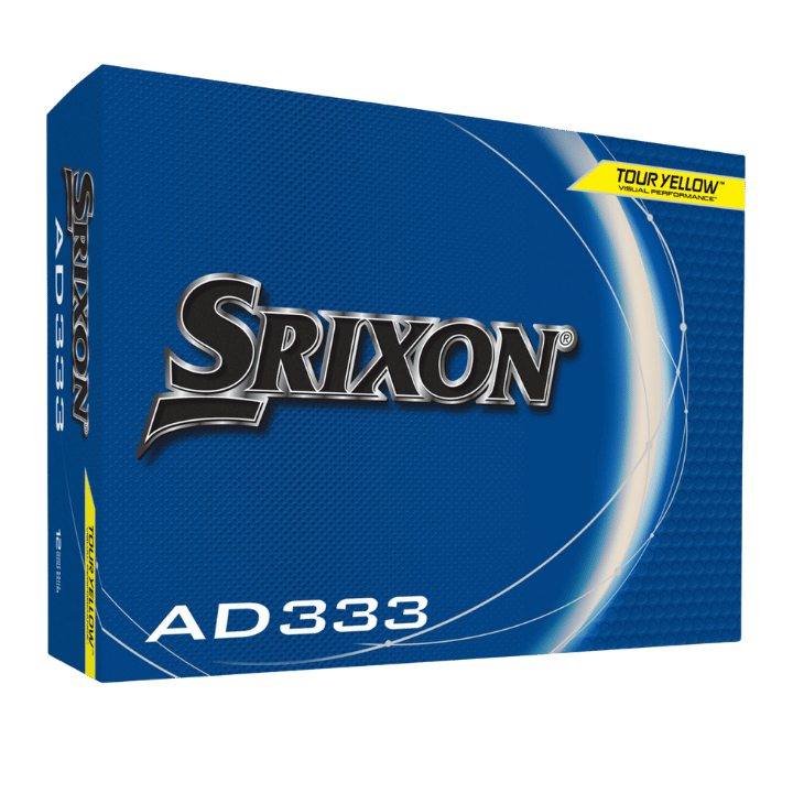 BALLES SRIXON - AD333 - 11 JAUNE - Golf Passion