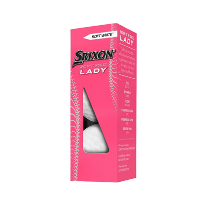 BALLES SRIXON - SOFT FEEL LADY 8 WHITE - Golf Passion