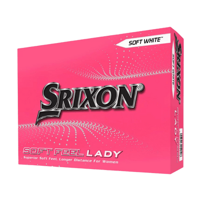 BALLES SRIXON - SOFT FEEL LADY 8 WHITE - Golf Passion