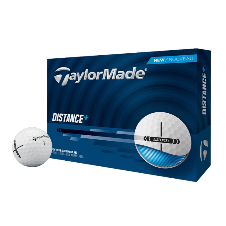 BALLES TAYLORMADE - DISTANCE+ WHITE - Golf Passion
