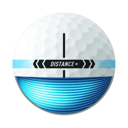 BALLES TAYLORMADE - DISTANCE+ WHITE - Taylormade - Golf Passion