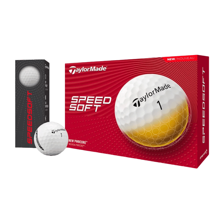 BALLES TAYLORMADE - SPEEDSOFT WHITE - Taylormade - Golf Passion