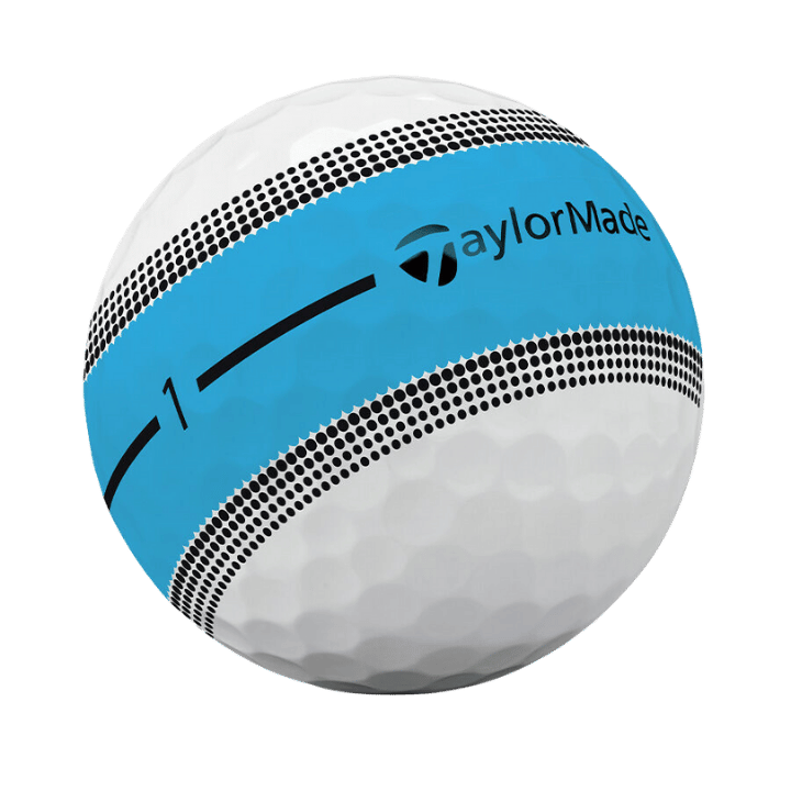 BALLES TAYLORMADE - TOUR RESPONSE STRIPE MULTI WHITE - Golf Passion