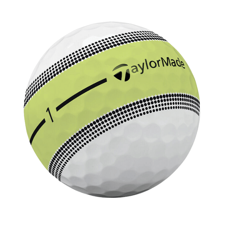 BALLES TAYLORMADE - TOUR RESPONSE STRIPE MULTI WHITE - Golf Passion