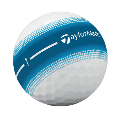 BALLES TAYLORMADE - TOUR RESPONSE STRIPE MULTI WHITE - Golf Passion
