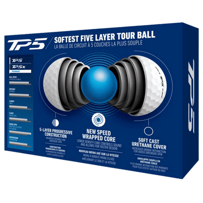 BALLES TAYLORMADE - TP5 - Taylormade - Golf Passion