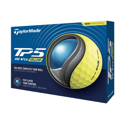 BALLES TAYLORMADE - TP5 YELLOW - Golf Passion
