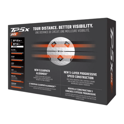 BALLES TAYLORMADE - TP5X PIX - Taylormade - Golf Passion