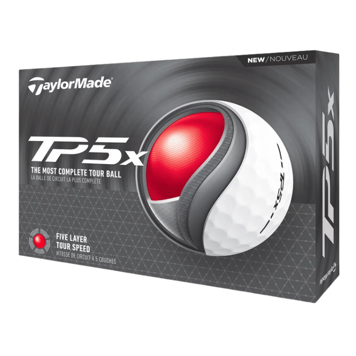 BALLES TAYLORMADE - TP5X WHITE - Golf Passion