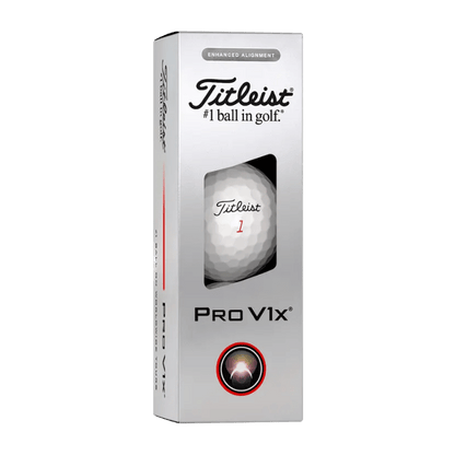 BALLES TITLEIST - PRO V1X BIL WHITE - Golf Passion