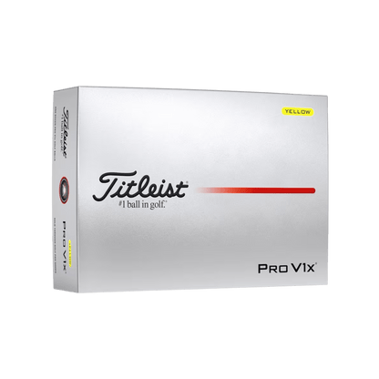 BALLES TITLEIST - PRO V1X JAUNE - Golf Passion