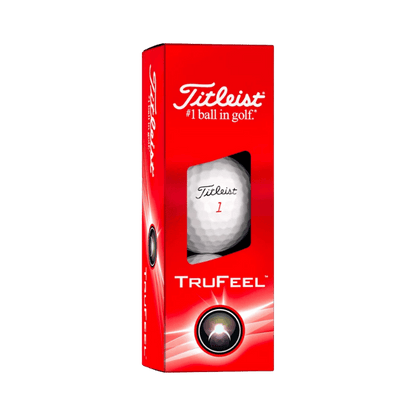 BALLES TITLEIST - TRUFEEL WHITE - Golf Passion