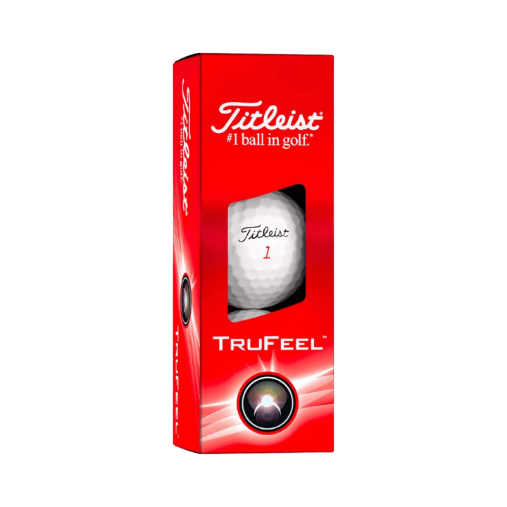 BALLES TITLEIST - TRUFEEL WHITE - Golf Passion