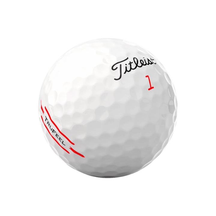 BALLES TITLEIST - TRUFEEL WHITE - Golf Passion