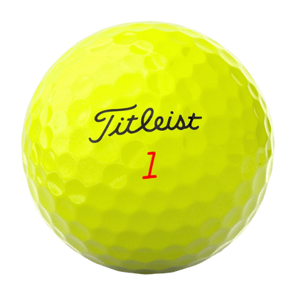 BALLES TITLEIST - TRUFEEL YELLOW - Golf Passion