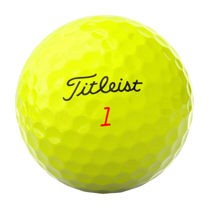 BALLES TITLEIST - TRUFEEL YELLOW - Golf Passion