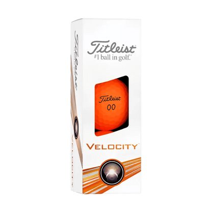 BALLES TITLEIST - VELOCITY ORANGE - Golf Passion