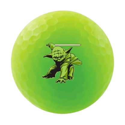 BALLES VOLVIK - COFFRET 4 BALLES VIVID STAR WARS YODA - volvik - Golf Passion