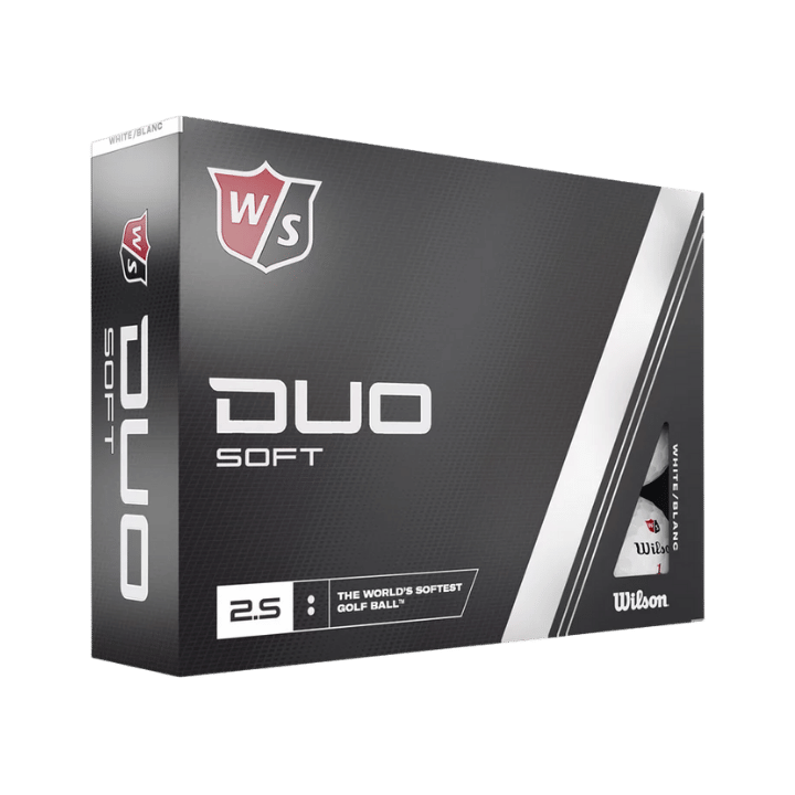 BALLES WILSON - DUO SOFT WHITE - Golf Passion