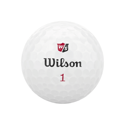BALLES WILSON - DUO SOFT WHITE - Golf Passion