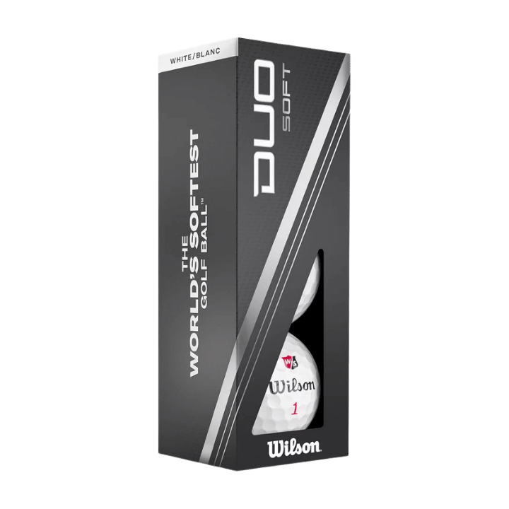 BALLES WILSON - DUO SOFT WHITE - Golf Passion