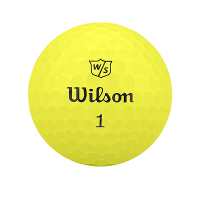 BALLES WILSON - DUO SOFT YELLOW - Golf Passion