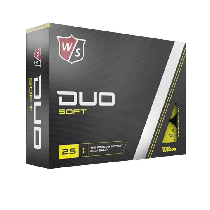 BALLES WILSON - DUO SOFT YELLOW - Golf Passion