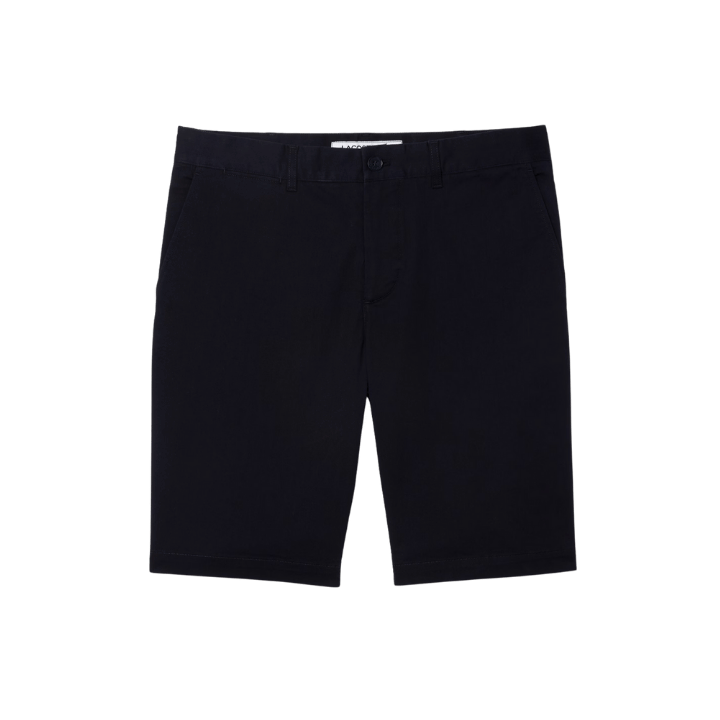 BERMUDA LACOSTE - CHINO SLIM FIT COTON STRETCH ABYSM - Golf Passion