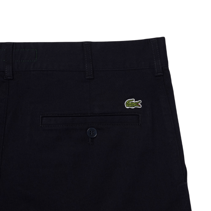 BERMUDA LACOSTE - CHINO SLIM FIT COTON STRETCH ABYSM - Golf Passion