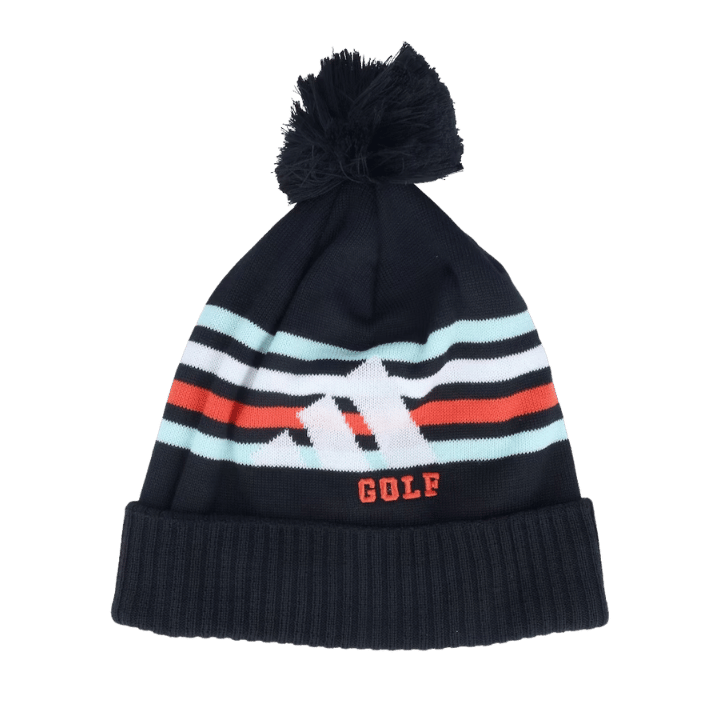 BONNET ADIDAS - POM BEANIE BLACK - Golf Passion