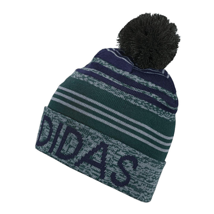 BONNET ADIDAS - POM POM BEANIE LEGEND EARTH MEL - Golf Passion