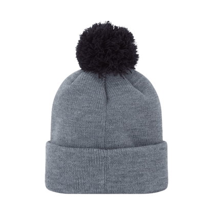 BONNET FOOTJOY - SOLID POM POM HEATHER GREY - Golf Passion