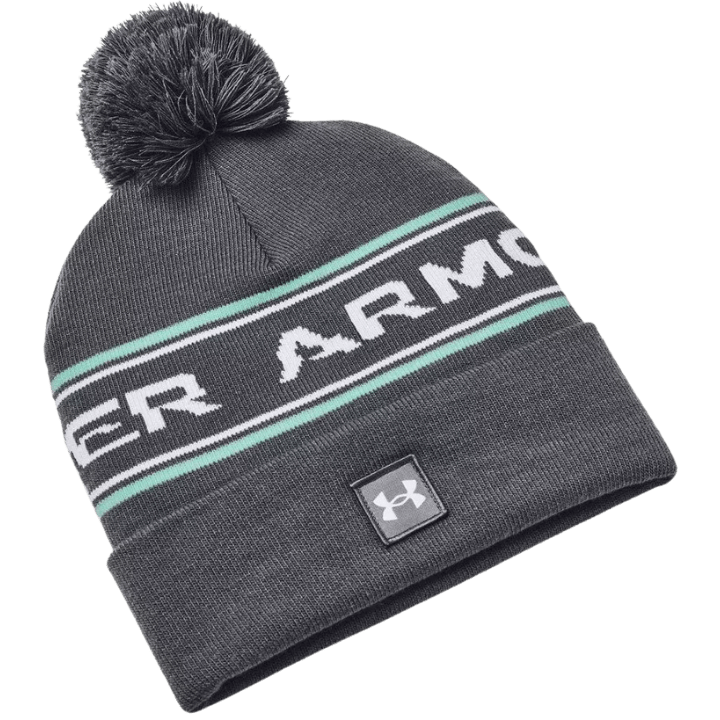 BONNET UNDER ARMOUR POMPOM GRIS - Under Armour - Golf Passion