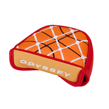 CAPUCHONS CLUBS ODYSSEY - BASKETBALL MALLET ORANGE (Putter) - Golf Passion