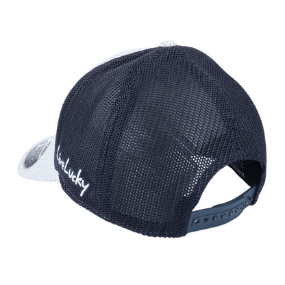 CASQUETTE BLACK CLOVER - MY HELPER NAVY WHITE - Golf Passion