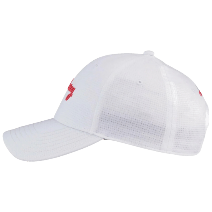 CASQUETTE CALLAWAY - STITCH MAGNET WHITE CORAL - Golf Passion
