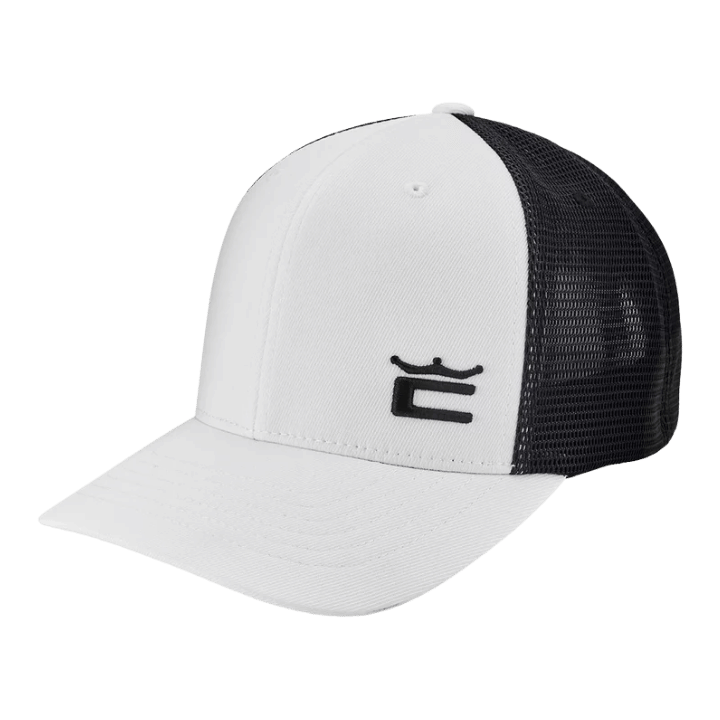 CASQUETTE COBRA - CROWN C TRUCKER WHITE - Golf Passion