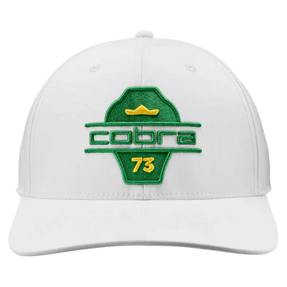 CASQUETTE COBRA - SPLIT TOUR WHITE GLOW ARCHIVE GREEN - Golf Passion