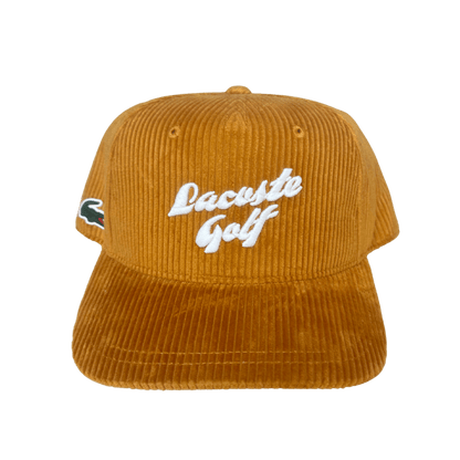 CASQUETTE LACOSTE - TU MOUTARDE - Golf Passion