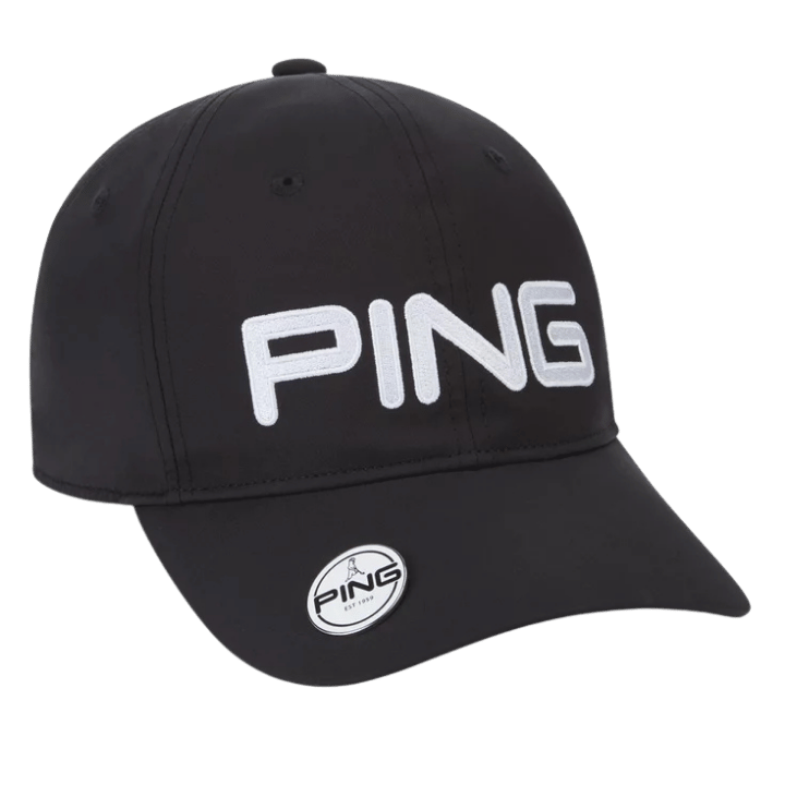 CASQUETTE PING - BALL MARKER BLACK - Golf Passion