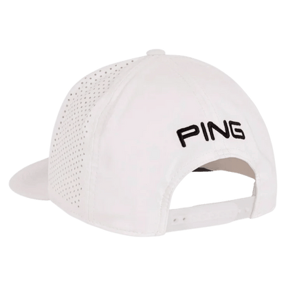 CASQUETTE PING - TOUR DELTA WHITE - Golf Passion