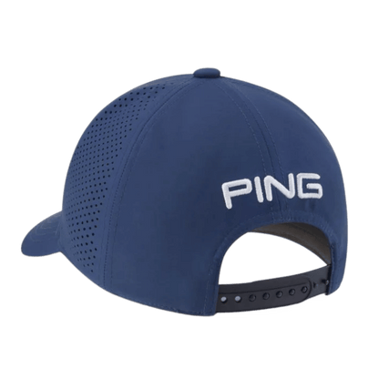 CASQUETTE PING - TOUR VENTED DELTA 211 BLUE - Golf Passion