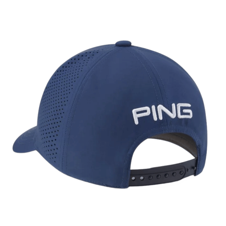 CASQUETTE PING - TOUR VENTED DELTA 211 BLUE - Golf Passion