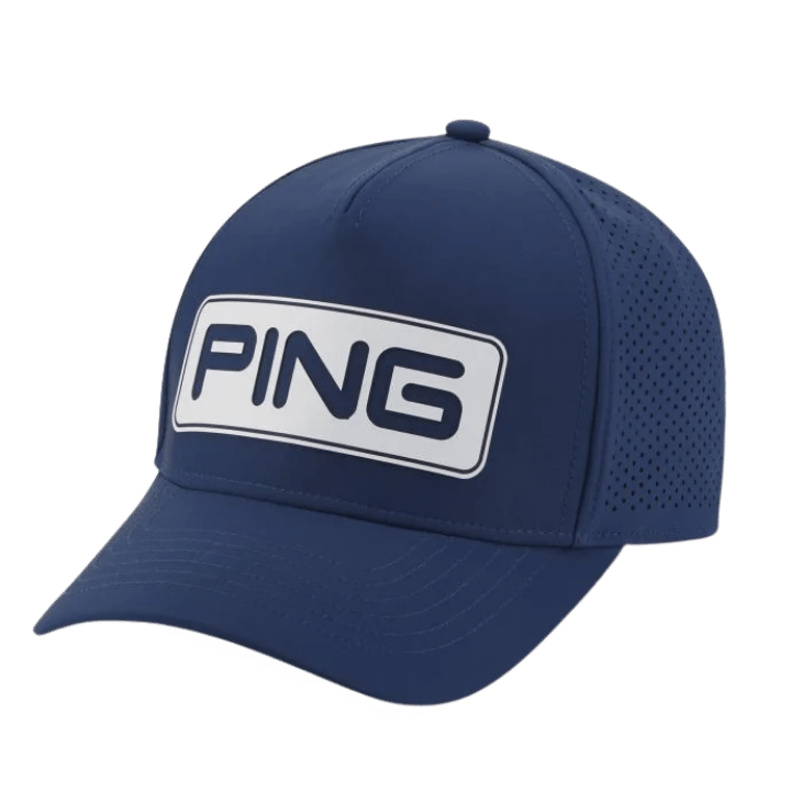 CASQUETTE PING - TOUR VENTED DELTA 211 BLUE - Golf Passion