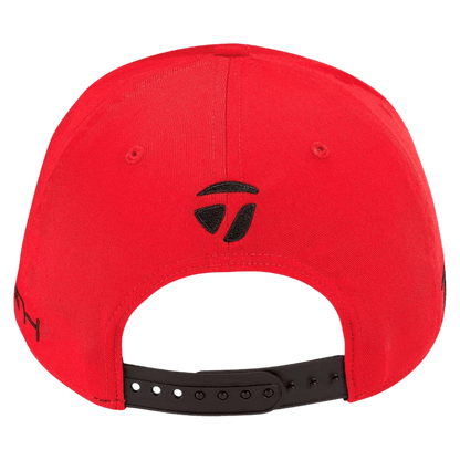 CASQUETTE TAYLORMADE - TOUR FLATBILL RED - Golf Passion