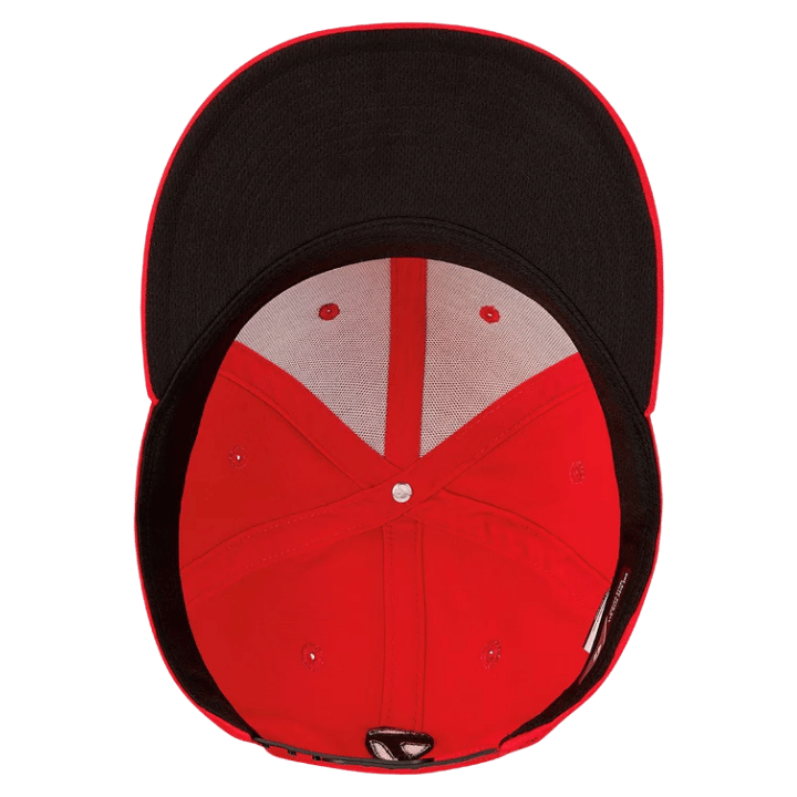CASQUETTE TAYLORMADE - TOUR FLATBILL RED - Golf Passion