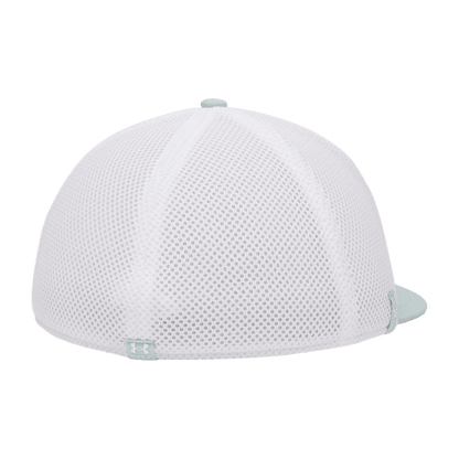 CASQUETTE UNDER ARMOUR - DRIVE MID STR ENAMEL BLUE WHITE - Under Armour - Golf Passion