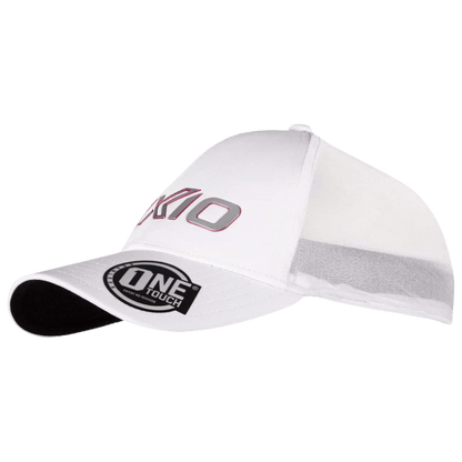 CASQUETTE XXIO - ONE TOUCH WHITE SILVER RED - Golf Passion