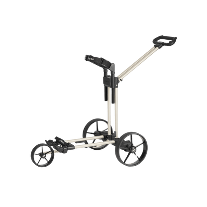CHARIOT ELECTRIQUE AVEC FREIN - AHEAD BRUSHED - SILVER (CHAMPAGNE) LI - FE (HOUSSE + BATTERIE 36 TROU) - Golf Passion