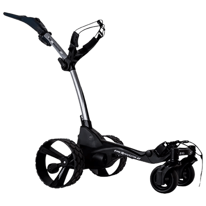CHARIOT ELECTRIQUE AVEC FREIN MGI - NAVIGATOR AT GRIS - Golf Passion